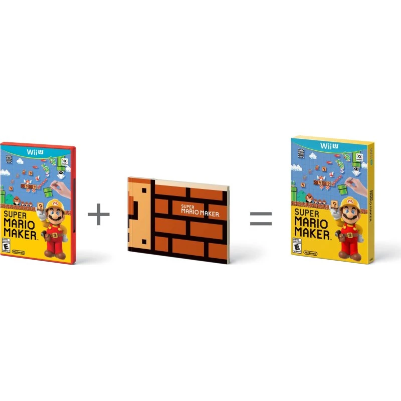 Nintendo Super Mario Maker til Wii U (inkl. Artbook)