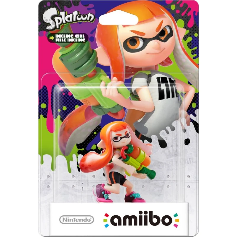 Nintendo Amiibo Inkling Girl (Splatoon)