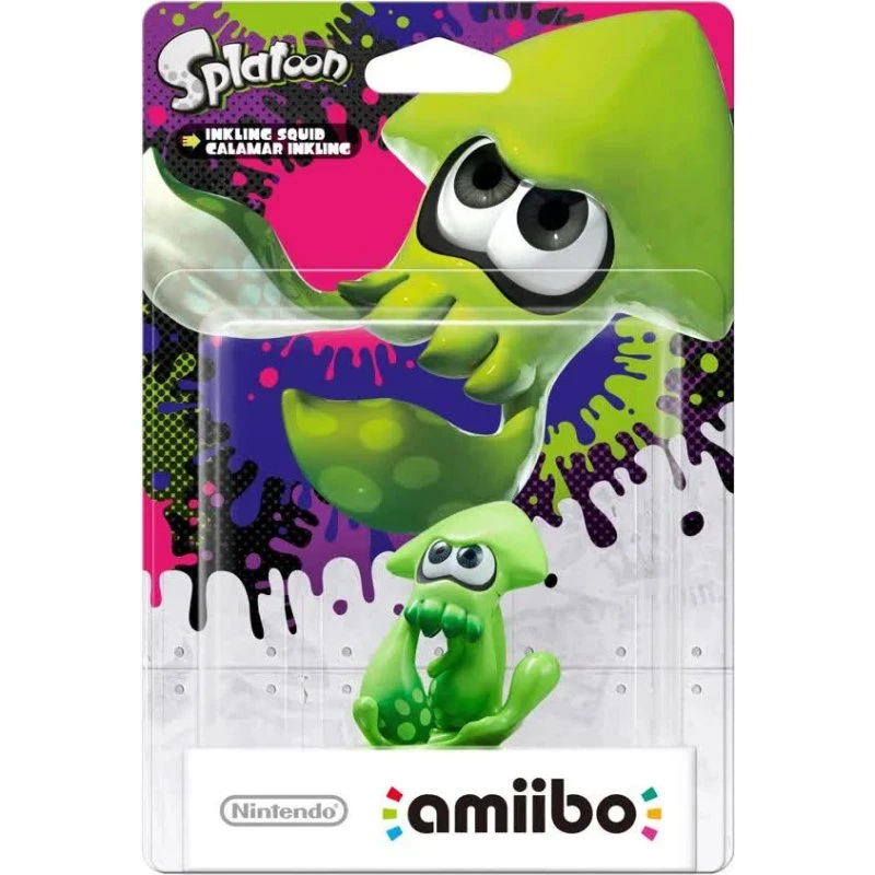 Nintendo Amiibo Inkling (Splatoon) - Squid Figur