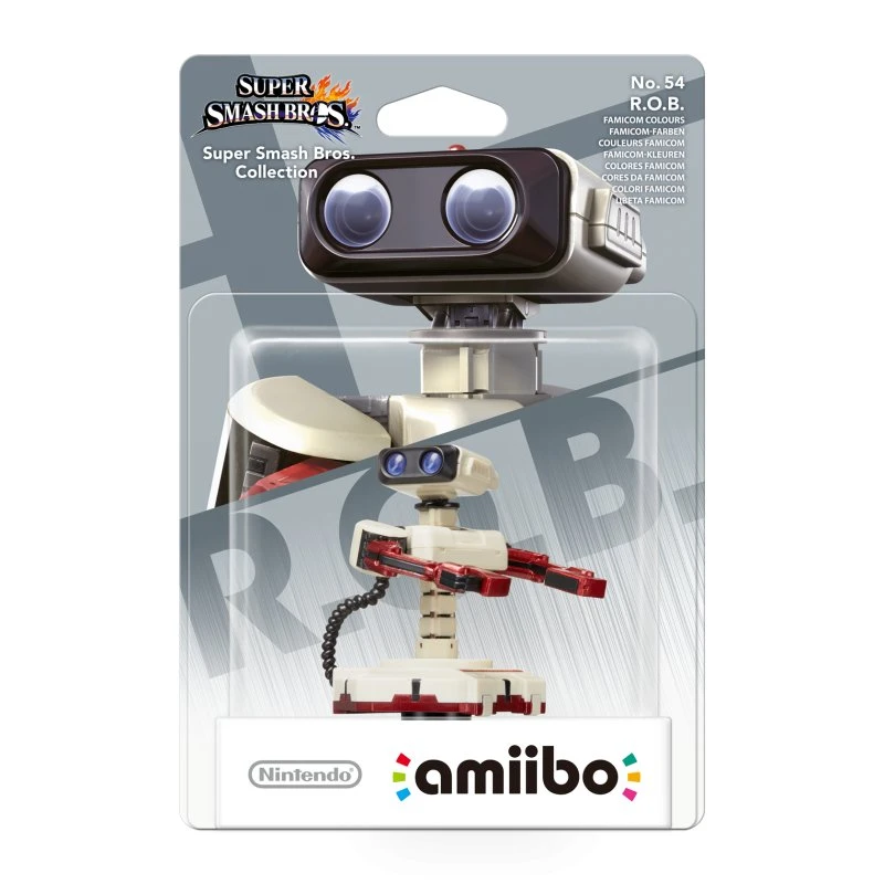 Nintendo Amiibo R.O.B. (Famicom Colours) - Super Smash Bros.