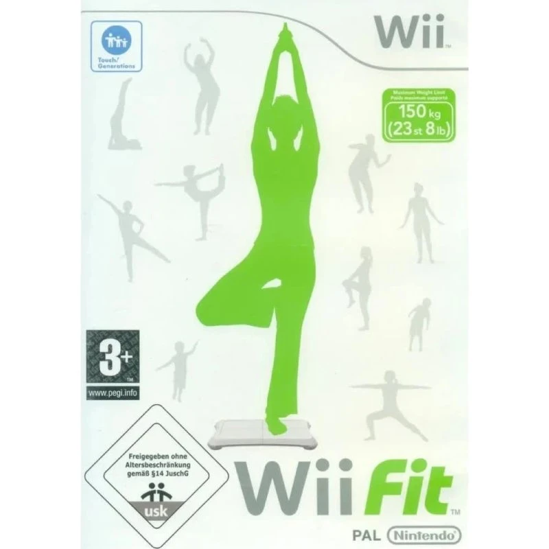 Nintendo Wii Fit (brugt) - spil til Wii