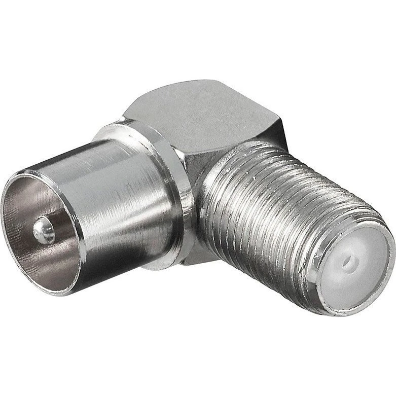 Pro Angle F-hun til coax han vinkeladapter 90°