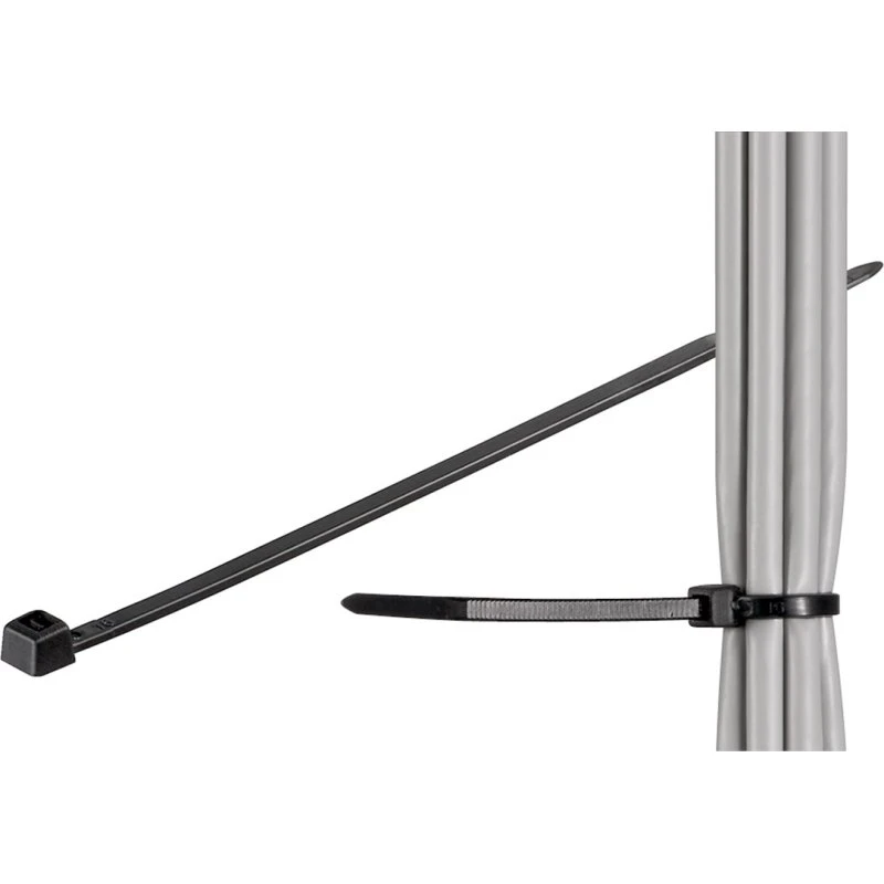 Pro kabelbindere 2,5 mm x 100 mm, sort (100 stk)