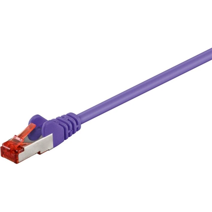 Goobay CAT6 S/FTP (PiMF) netværkskabel 30 m – violet, LSZH