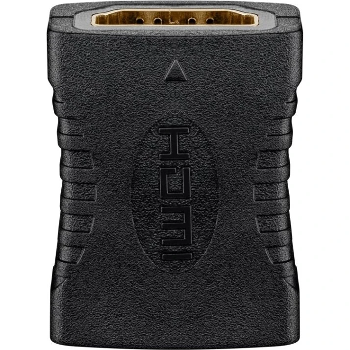 Goobay HDMI-adapter, forgyldt (HDMI A hun > A hun) 4K/60Hz