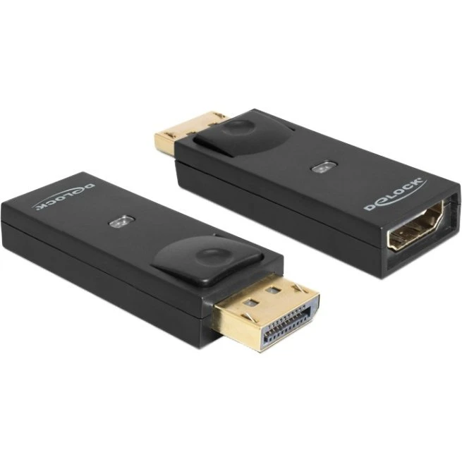 Delock DisplayPort 1.1 til HDMI (female) 3840x2160 30Hz, sort