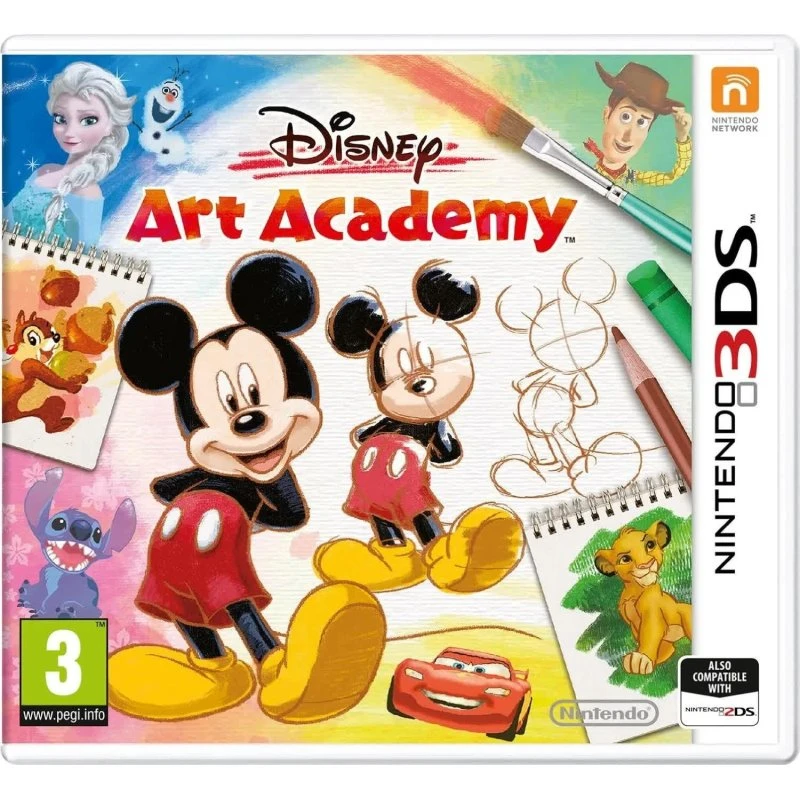 Nintendo Disney Art Academy til Nintendo 3DS