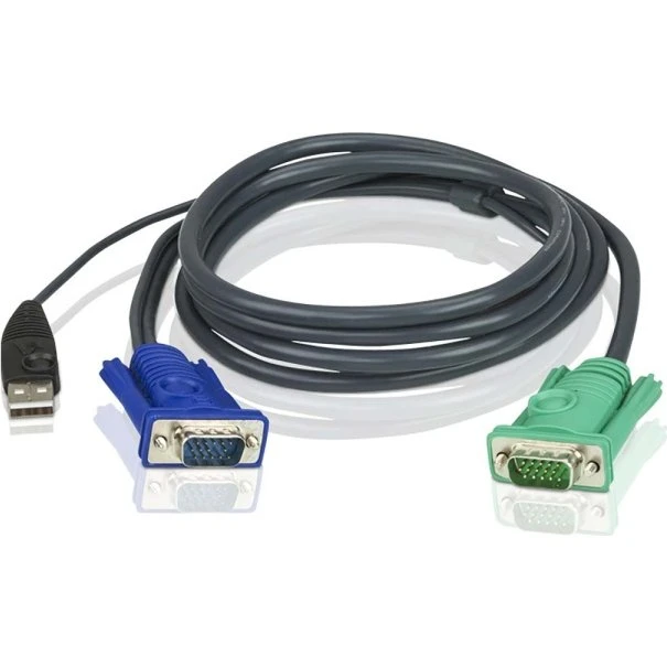 ATEN SPHD15-G KVM-kabel VGA/USB-A 1,8 m