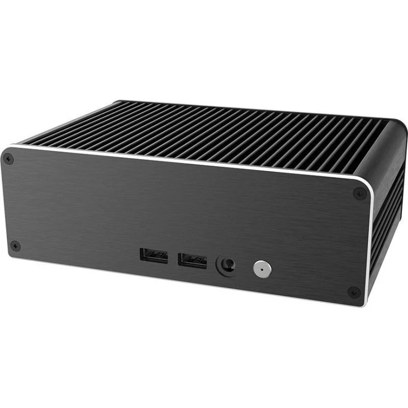 Akasa MaxWell Pro – passivt Mini-ITX kabinet, sort aluminium