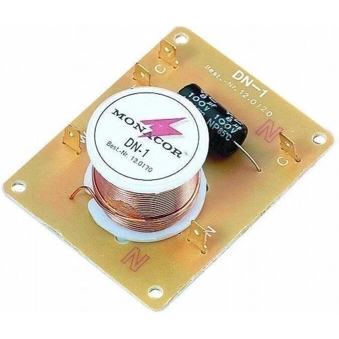 Monacor DN-1 2-vejs delefilter 8 Ω 2500 Hz 60 W