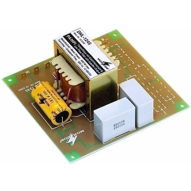 MONACOR DNL-1245 2-vejs basdelefilter (8 Ω, 600 W)