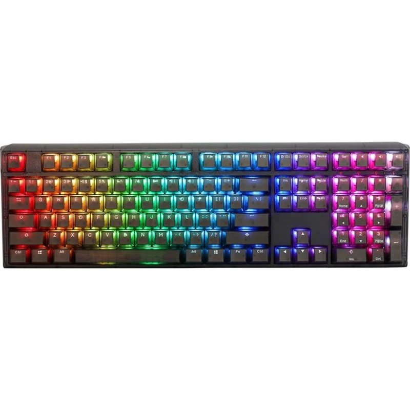 Ducky One 3 Aura Gaming-tastatur, fuld størrelse, RGB, sort