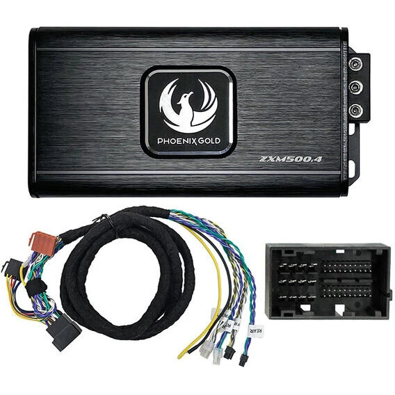 Phoenix Gold ZXMPFT1 500W (4x125W) Plug-N-Play forstærker til Fiat