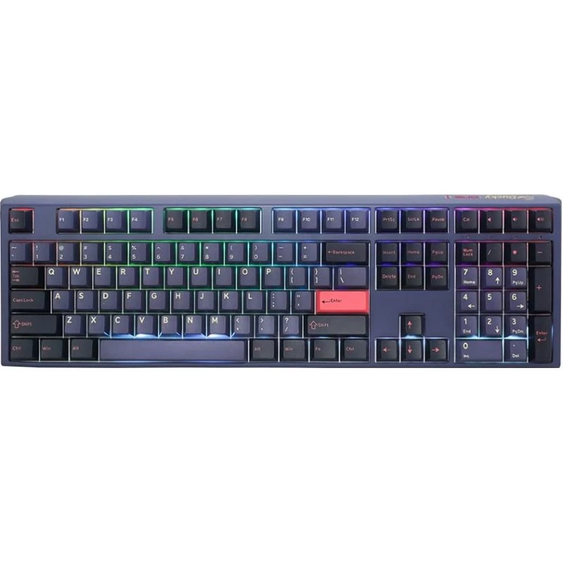 Ducky One 3 USB gamingtastatur – Blue (Cherry MX Blue)