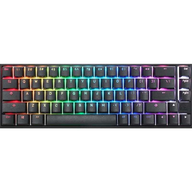 Ducky Mecha Pro SF 65% Mekanisk RGB (Tysk) – Sort