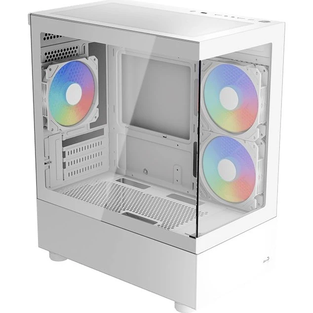 Aerocool Viewport Mini-G-WT-v4 ARGB - Hvid (mATX)