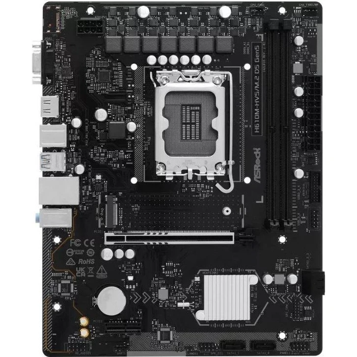 ASRock H610M-HVS/M.2 D5 Gen5 – LGA1700 mATX DDR5