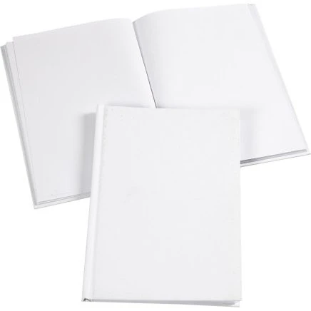 Creativ Company Skitsebog A5, 60 sider, 80 g, hvid