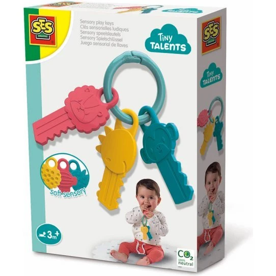 SES Creative Aktivitetsnøgler bidering, 3 farver