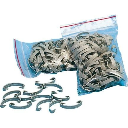 PE-rørisolering clips 100 stk (svær antændelig B1)