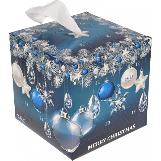 Zmile Cosmetics Beauty Advent Calendar Cube 'Blue Magic' (24 veganske)