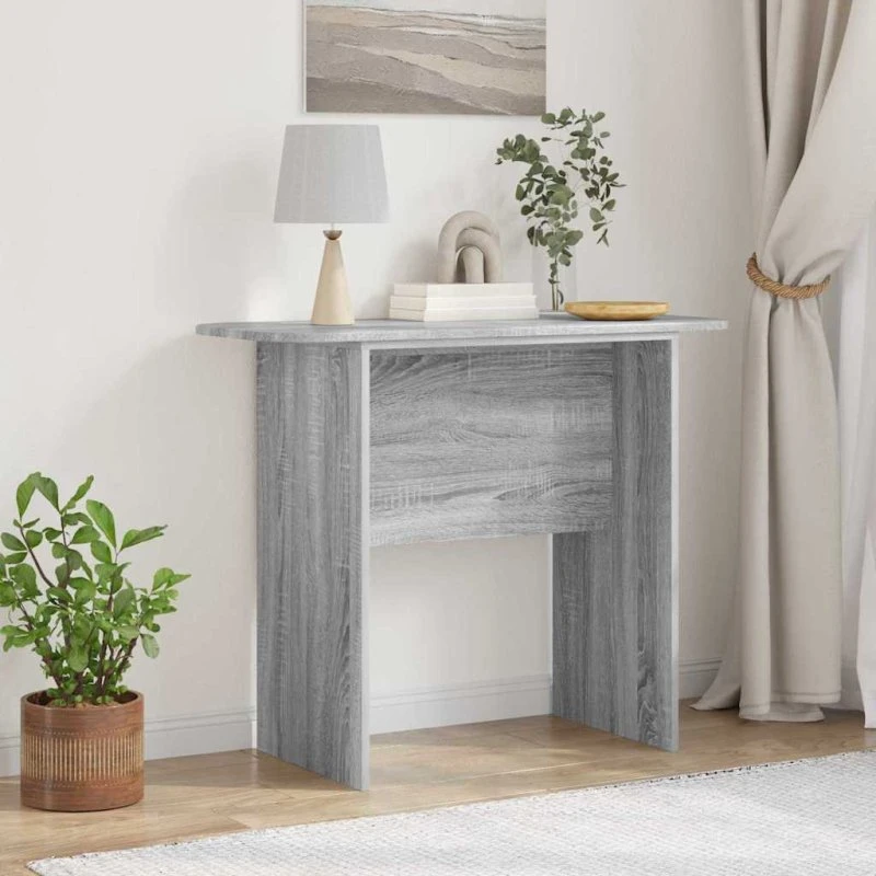 Konsolbord Grå Sonoma 93x40x75 cm – Konstrueret træ