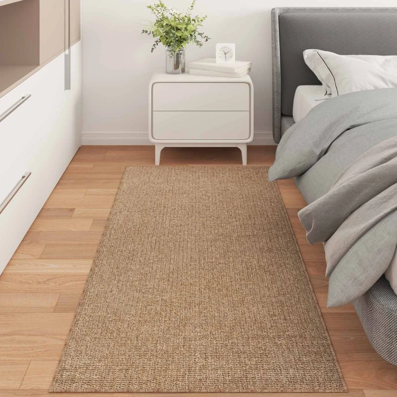 Områdetæppe Agira 150 x 80 cm – natur