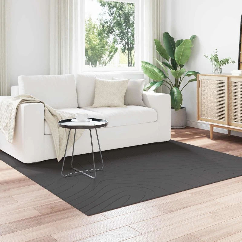 Områdetæppe PALMERAS 200x200 cm Antracit