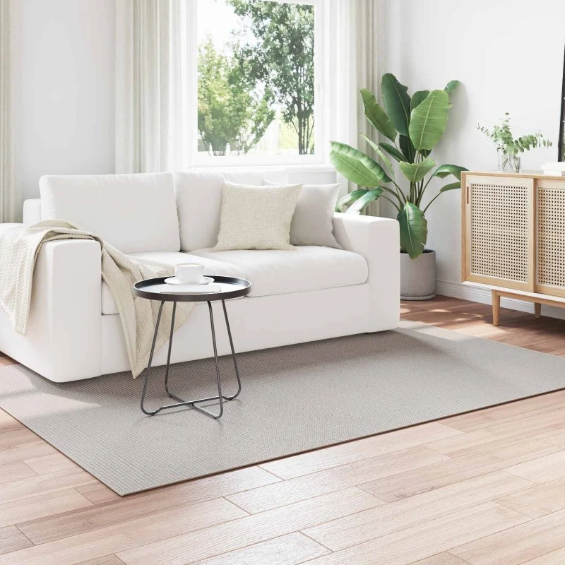 Områdetæppe LUGO Creme 200x140 cm - Skridsikker Polyester