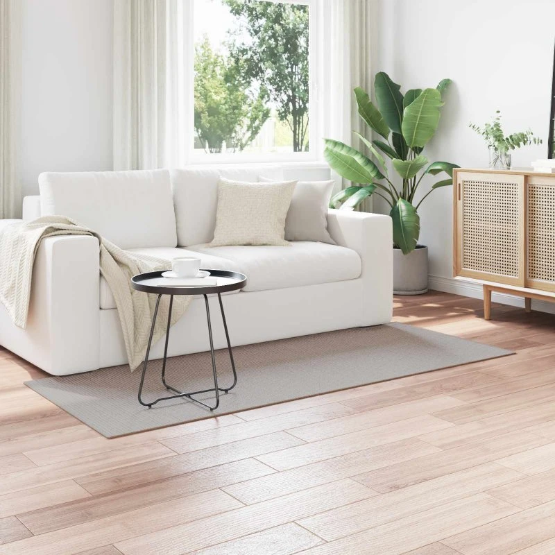 Områdetæppe LUGO 200x80 cm - Creme/Taupe