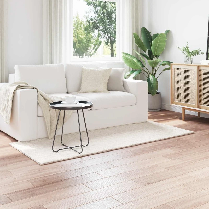 Områdetæppe SIROLO rektangulært 200x80 cm creme