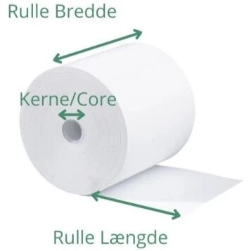 Schades Thermorulle 57x30mm 8m - 12mm kerne, BPA-fri
