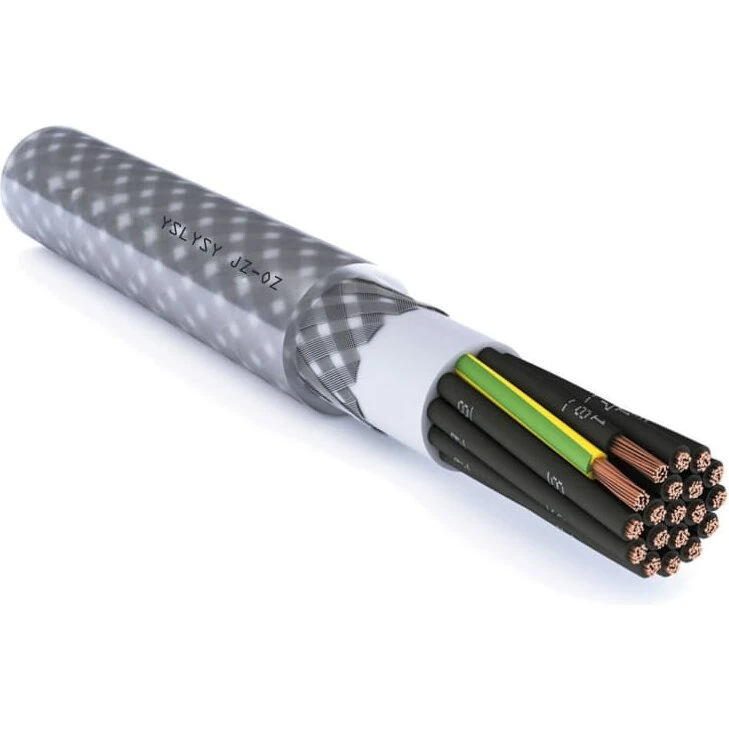 YSLYSY-JZ styrekabel 3G1,5mm² med stålfletskærm