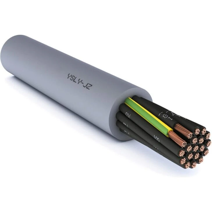 YSLY-JZ Styrekabel 5G1 mm² uskærmet 300/500V