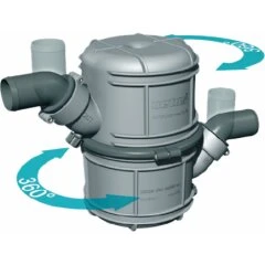 Vetus vandlås/lyddæmper til båd