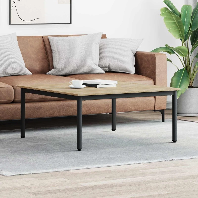 Sofabord Sonoma 100x100x45 cm – Konstrueret træ