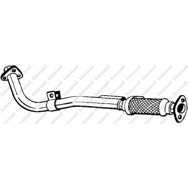 KLOKKERHOLM Udstødningsrør 888-409 til Nissan