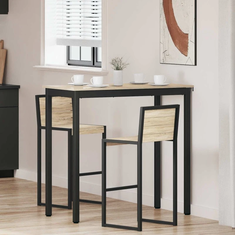 VidaXL Rektangulært Spisebord i Konstrueret Træ