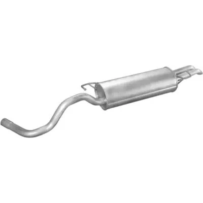 Seat/Skoda/VW bagerste lyddæmper til 1.4/1.6/1.9 D