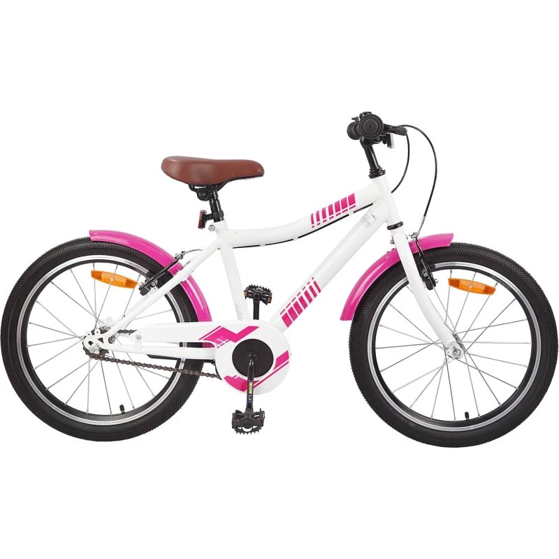 Børnecykel 24 tommer (8–12 år) – Lyserød, Stålramme