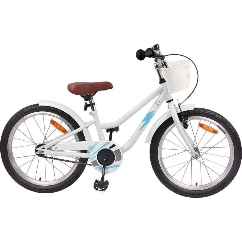 Børnecykel 20 tommer Hvid – til 6-11 år