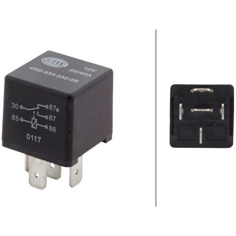 HELLA relæ arbejdsstrøm 4RD 933 332-051