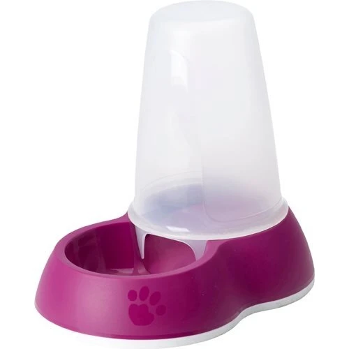 Loop Food madskål/foderautomat 0,7 liter rød