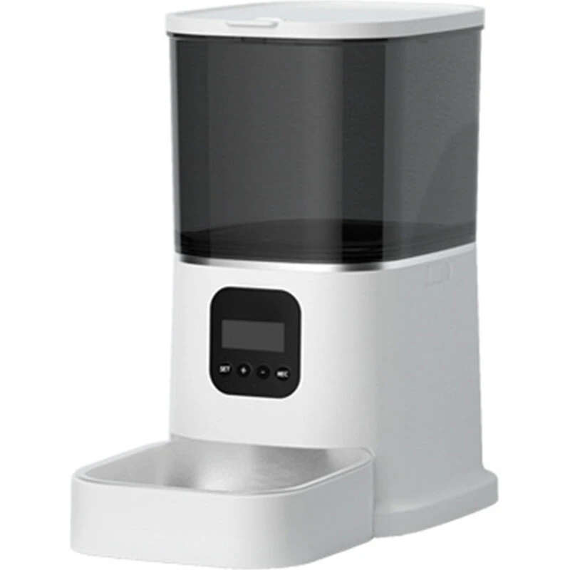 INF Foderautomat 6 L – Automatisk fodring med 10s stemmeoptagelse