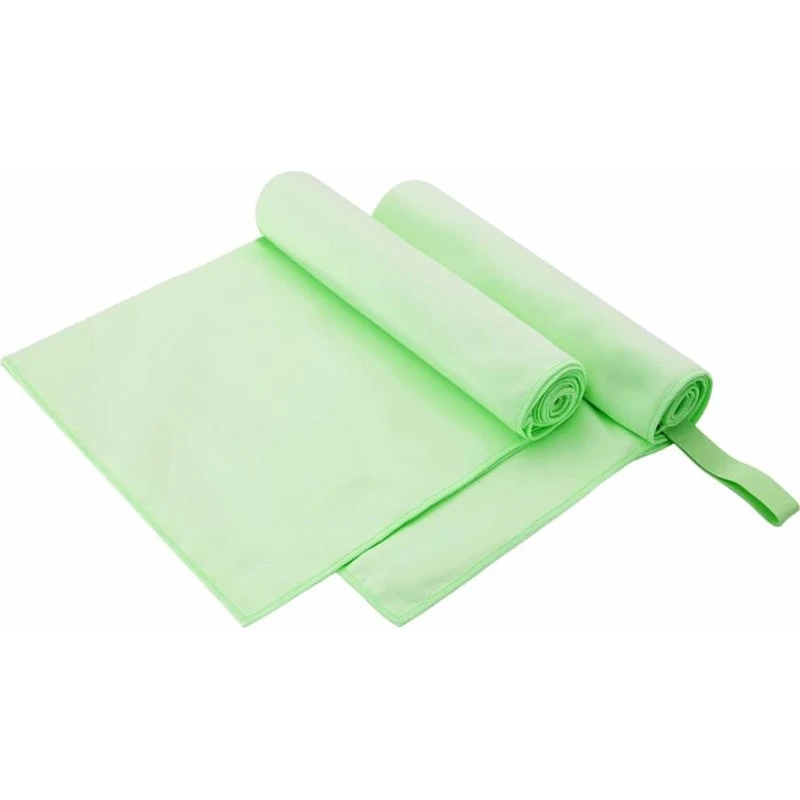 Sportshåndklæder 2 stk Grøn 100x50 cm – Polyester/Polyamid
