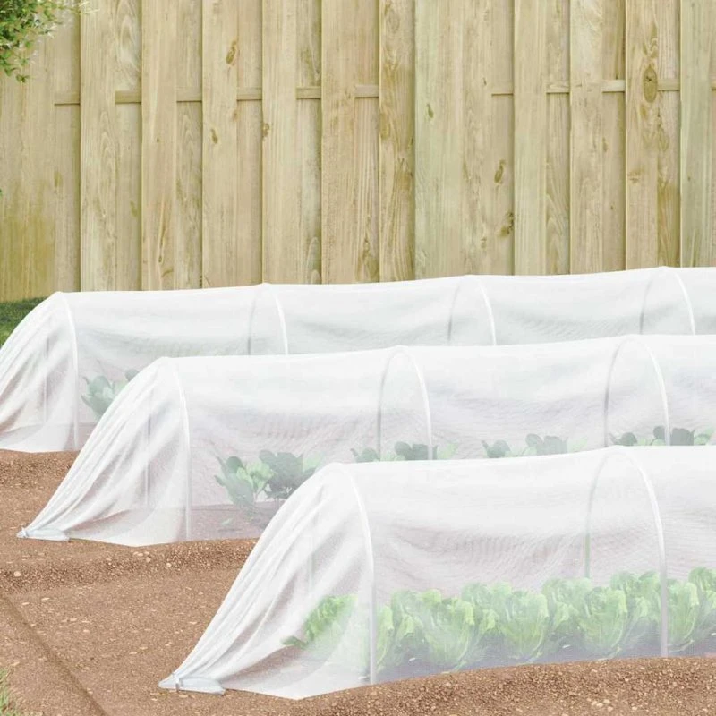 Insektnet HDPE Hvid 2 x 5 m - Plantebeskyttelse