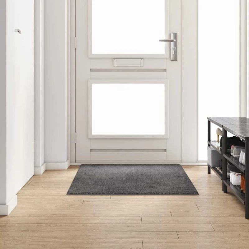 Grå Tæppe Runner 100x150 cm – 100% Polypropylen