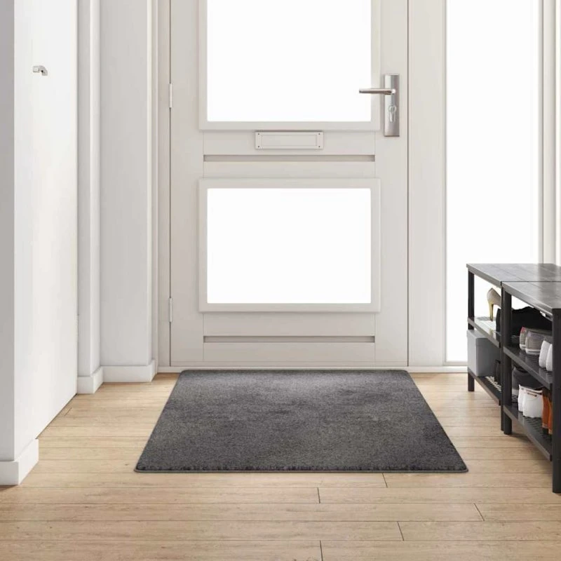 Grå Tæppe Runner 100 x 200 cm — 100% Polypropylen