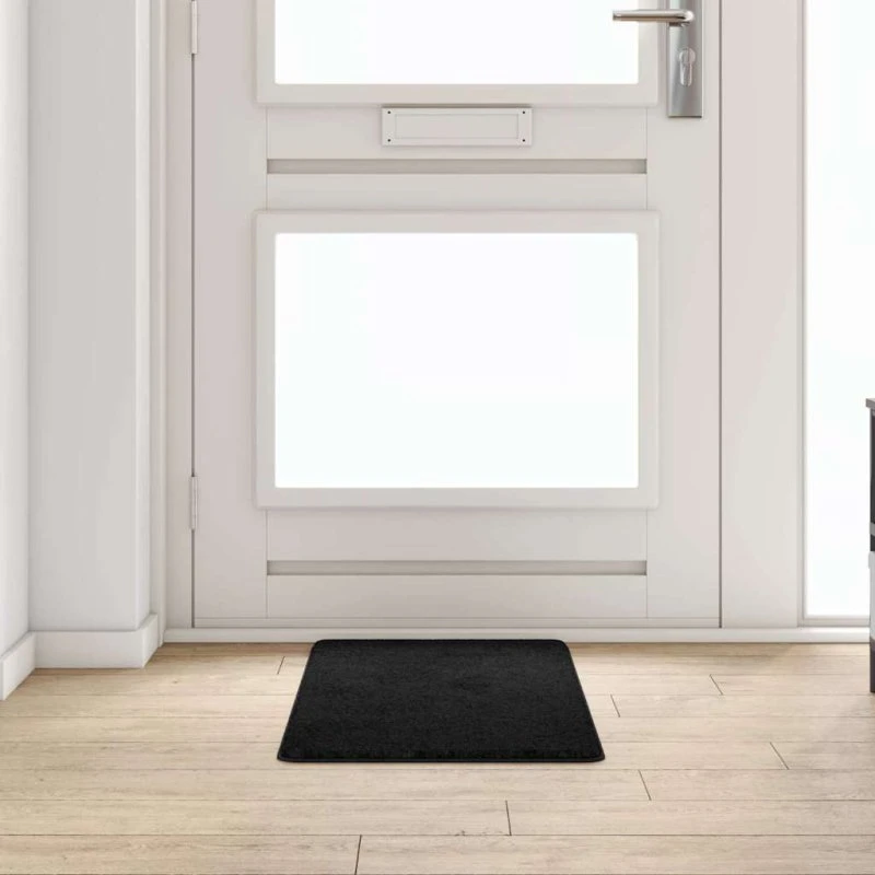 Tæppe Runner Sort 50x100 cm – 100% Polypropylen