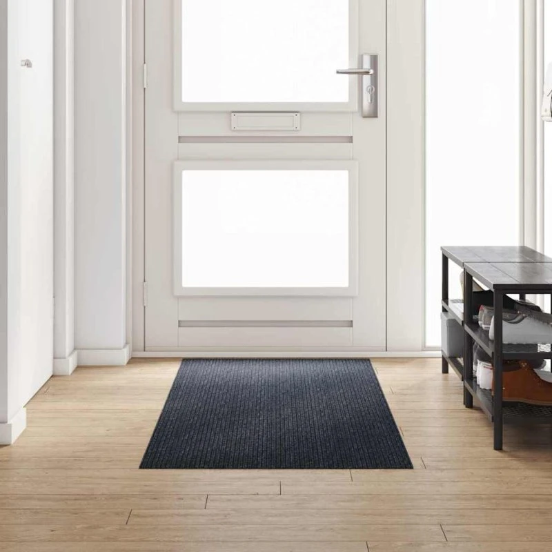 Tæppe Runner Antracit 80x250 cm – Blød Stofløber
